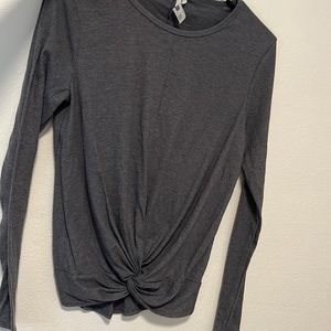 All in motion knotted workout top